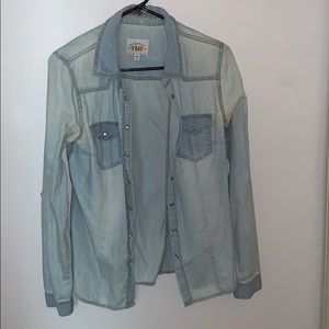 Denim Button Down